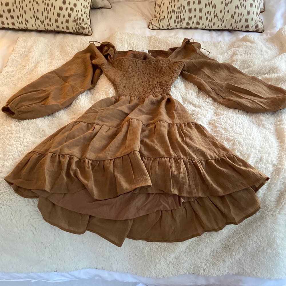 12th Tribe Jolene Cutout Mini Dress